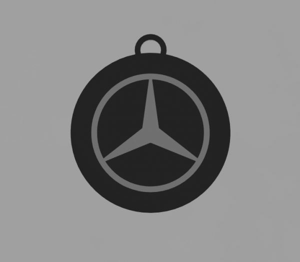 Llavero Logo Mercedes